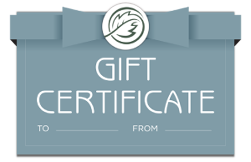 gift certificate